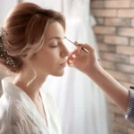 contemporary bridal makeup